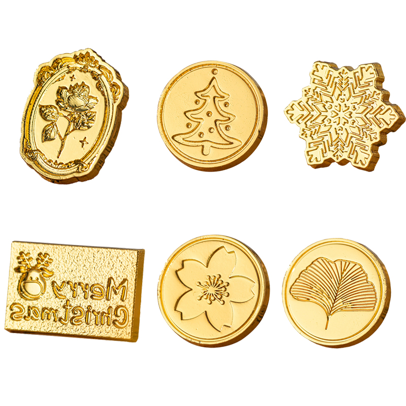 Wax Seal Stamp Set - Timbri con sigillo di cera natalizia