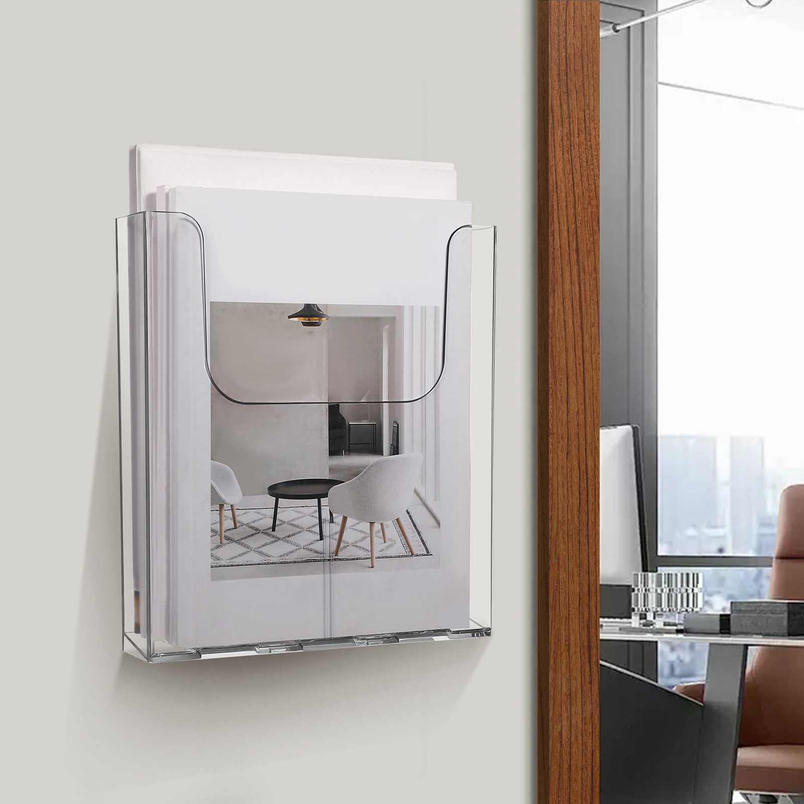 2 pezzi: organizer da parete,  - Magazine Holder Rack recensione e prezzo