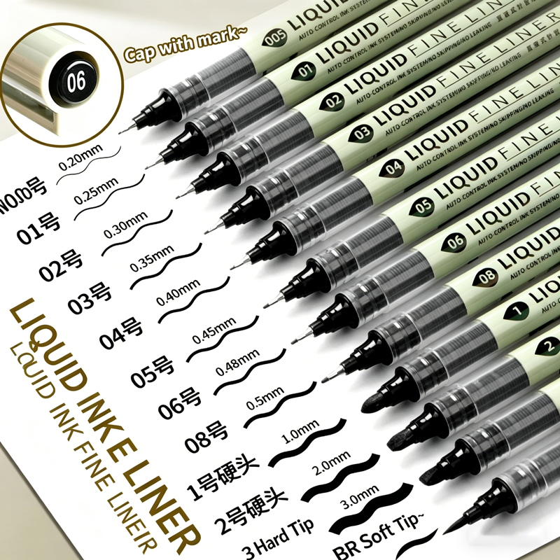 Set di 5/8/12 Pennarelli Neri  - Copic Marker Sketch recensione e prezzo