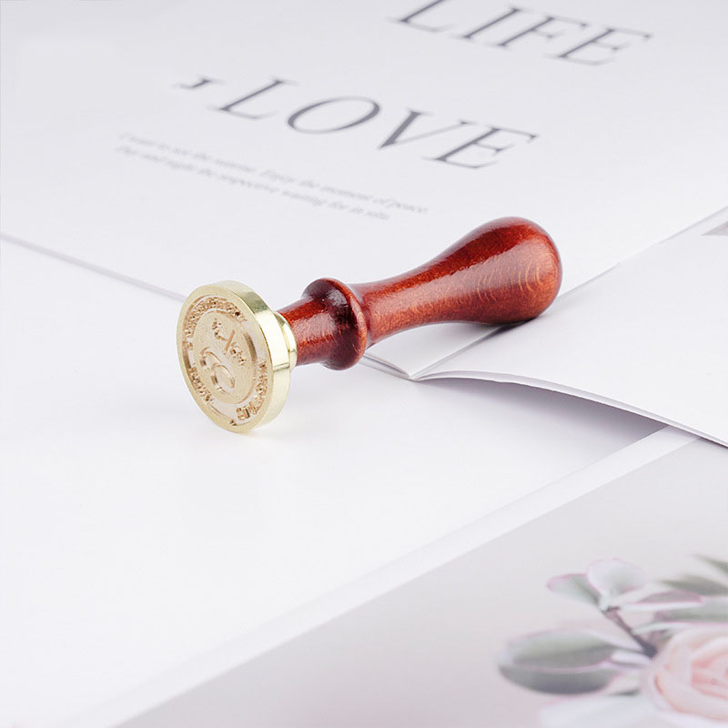 Manico in legno per sigillo a  - Wax Seal Stamp Set recensione e prezzo