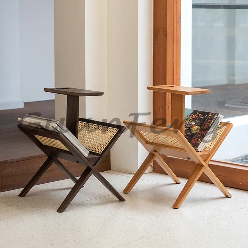 Portaoggetti in legno massello - Magazine Holder Rack recensione e prezzo
