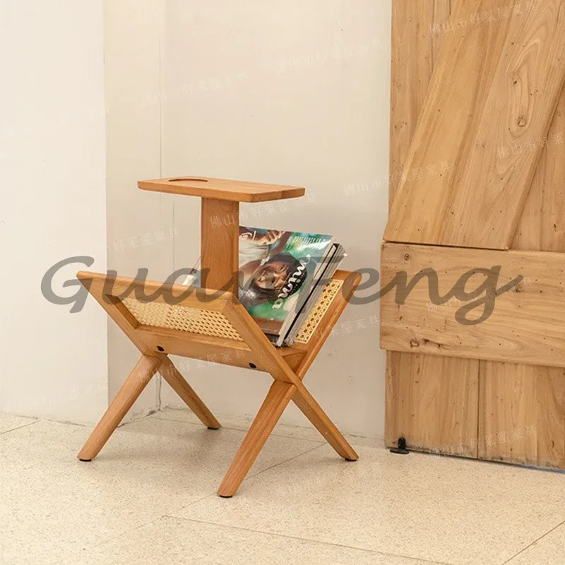 Portaoggetti in legno massello - Magazine Holder Rack recensione e prezzo