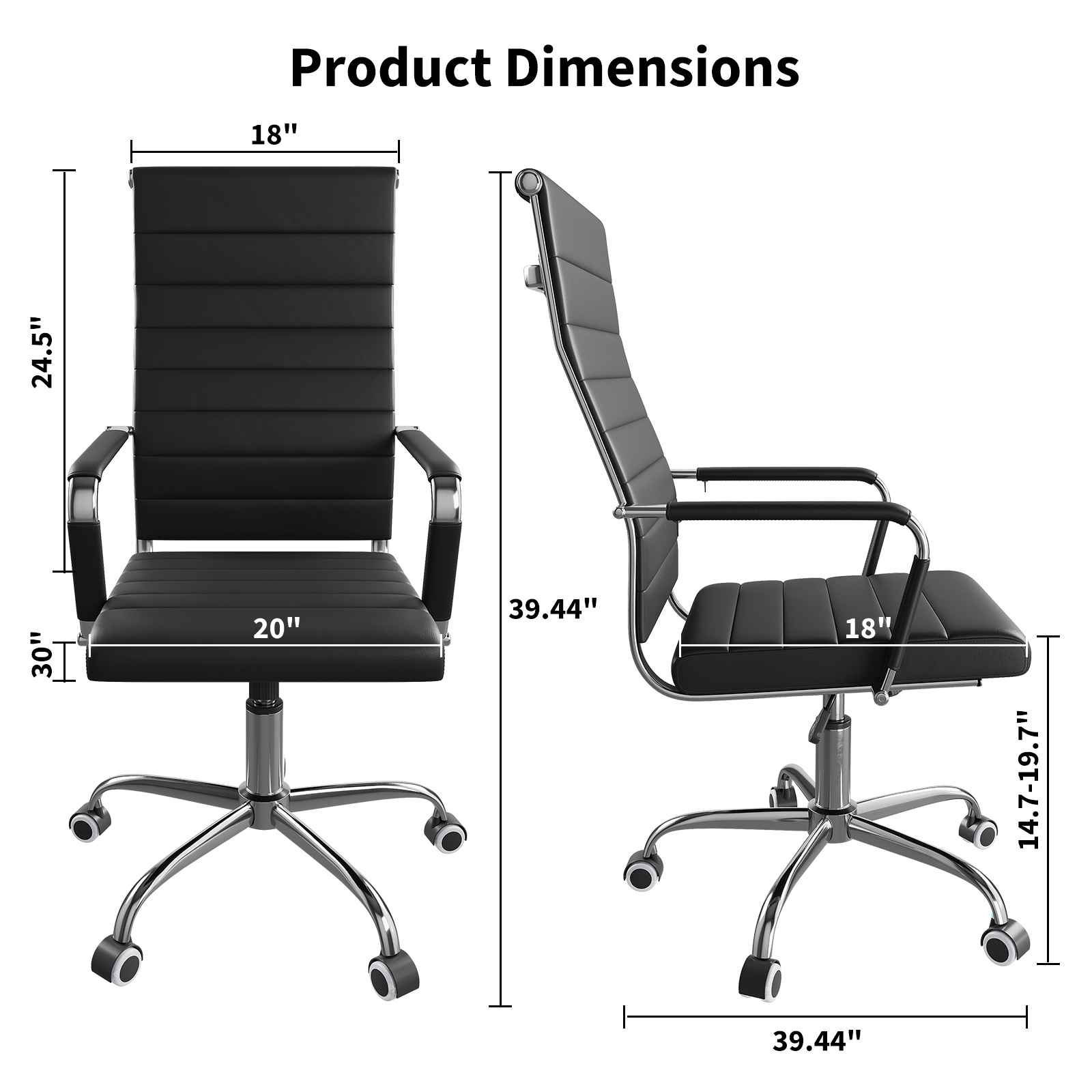 Sedia da ufficio per direttori - Leather Desk Pad recensione e prezzo