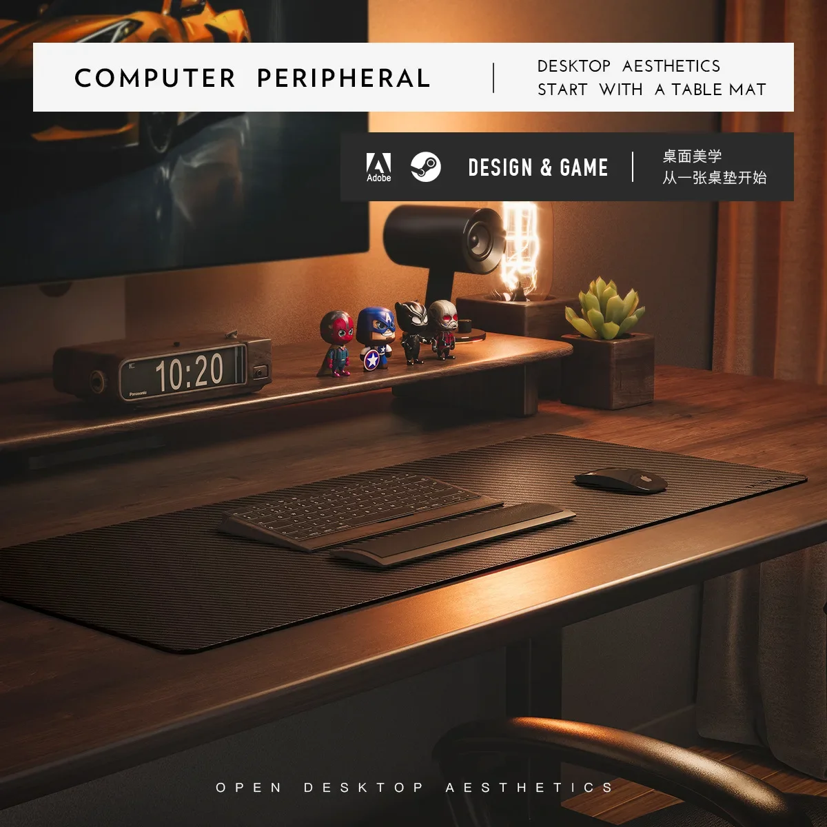 Tappetino per mouse in pelle c - Leather Desk Pad recensione e prezzo