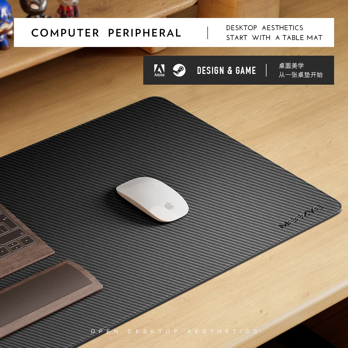 Tappetino per mouse in pelle c - Leather Desk Pad recensione e prezzo